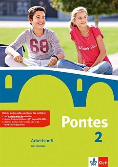 Pontes 2. Arbeitsheft mit Audios