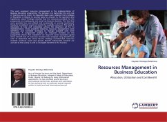 Resources Management in Business Education - Bolarinwa, Kayode Omotayo