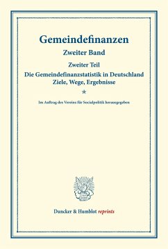 Gemeindefinanzen. - Lücker, Heinrich