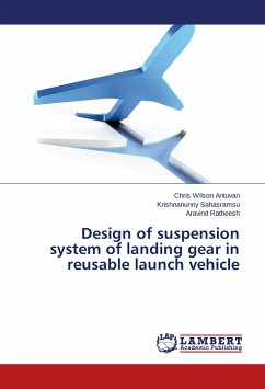 Design of suspension system of landing gear in reusable launch vehicle