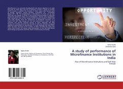 A study of performance of Microfinance Institutions in India
