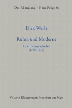 Ruhm und Moderne - Werle, Dirk