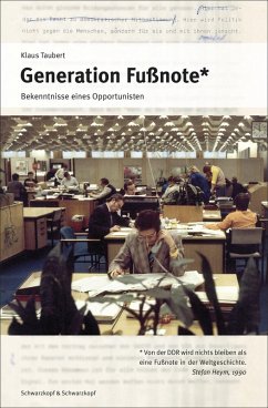 Generation Fußnote (eBook, ePUB) - Taubert, Klaus