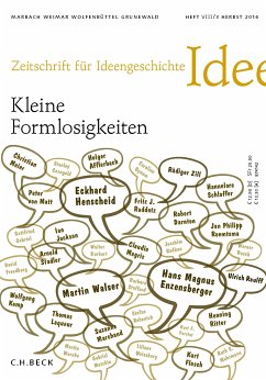 Zeitschrift für Ideengeschichte Heft VIII/3 Herbst 2014 (eBook, ePUB)