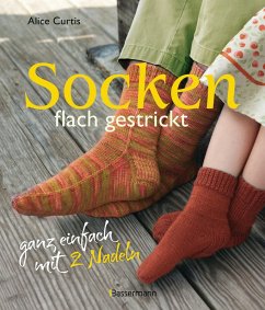 Socken flach gestrickt (eBook, PDF) - Curtis, Alice