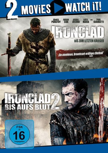 Ironclad 1: Bis zum letzten Krieger / Ironclad 2: Bis aufs Blut - 2 Disc DVD  auf DVD - Portofrei bei bücher.de