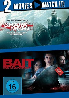 Shark Night / Bait - Haie im Supermarkt - 2 Disc DVD
