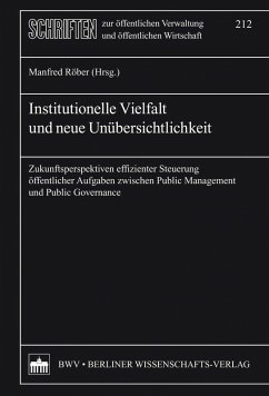 Cover Institutionelle Vielfalt und neue Übersichtlichkeit (eBook, PDF)
