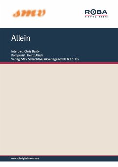 Allein (eBook, ePUB) - Richter, Walther; Alisch, Heinz
