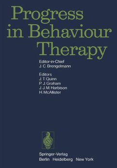 Progress in behaviour therapy. - Brengelmann, Johannes C.