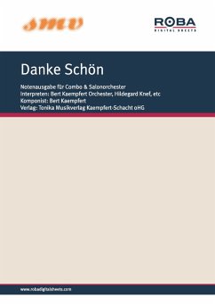 Danke Schön (fixed-layout eBook, ePUB) - Gabler, Milt; Schwabach, Kurt; Kaempfert, Bert; Bruesewitz, Helmut