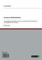 Cover Burnout im Wettkampfsport (eBook, ePUB)