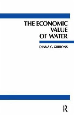 The Economic Value of Water - Gibbons, Diana C