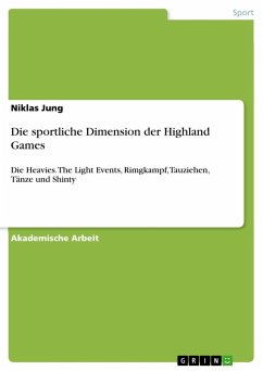 Die sportliche Dimension der Highland Games - Jung, Niklas