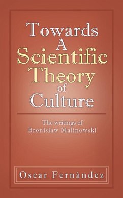 Towards a Scientific Theory of Culture - Fern Ndez, Oscar; Fernandez, Oscar Etc