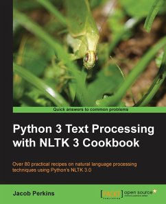 Python 3 Text Processing with NLTK 3 Cookbook - Perkins, Jacob