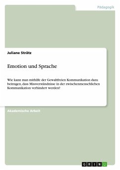 Emotion und Sprache - Strätz, Juliane