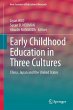 Early Childhood Education in Three... - Bild 1