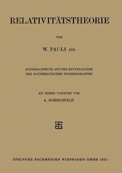 Relativitätstheorie - Pauli, W.