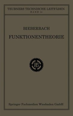 Funktionentheorie - Bieberbach, Ludwig