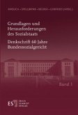 Grundlagen und Herausforderungen des SozialstaatsDenkschrift 60 Jahre BundessozialgerichtBand 1