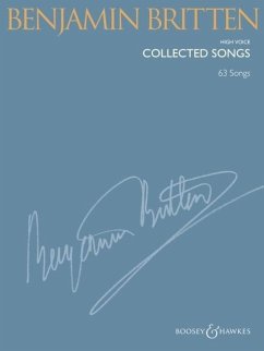 Benjamin Britten - Collected Songs: High Voice (63 Songs)