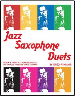 Cover Jazz Saxophone Duets vol.1 (+3 CD's) for 2 saxophones score