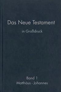 Das Neue Testament in Großdruck (2 Bände im Set) - Christliche Schriftenverbreitung, e.V.