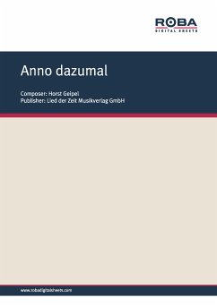 Anno dazumal (eBook, ePUB) - Geipel, Horst