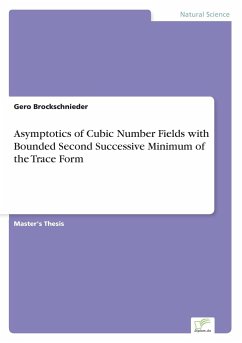 Asymptotics of Cubic Number Fields with Bounded Second Successive Minimum of the Trace Form - Brockschnieder, Gero