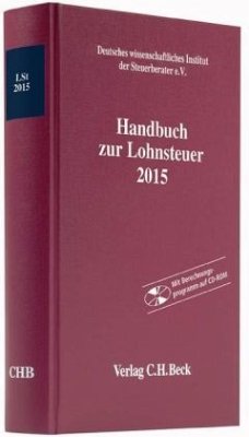 Cover Handbuch zur Lohnsteuer 2015 (LSt 2015), m. CD-ROM