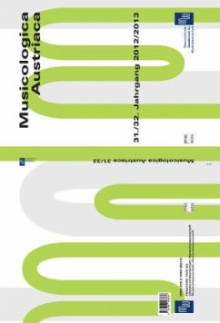 Jahresschrift der Österreichischen Gesellschaft für Musikwissenschaft / Sympathien Übergänge Resistenzen / Musicologica Austriaca Bd.31