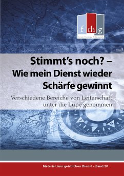 Stimmt's noch? - Wie mein Dienst wieder Schärfe gewinnt (eBook, ePUB) - Wolff, Matthias C.