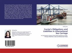 Carrier's Obligations and Liabilities in International Sea Carriage - Zhou, Binling