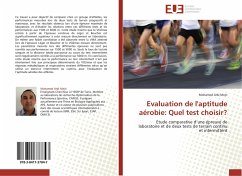 Evaluation de l'aptitude aérobie: Quel test choisir? - Mejri, Mohamed Arbi