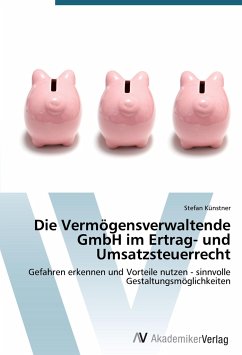 Die Vermögensverwaltende GmbH im Ertrag- und Umsatzsteuerrecht - Künstner, Stefan