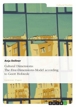 Cultural Dimensions: The Five-Dimensions-Model according to Geert Hofstede (eBook, PDF) - Dellner, Anja