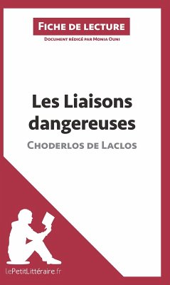 Cover Les Liaisons dangereuses de Pierre Choderlos de Laclos (Fiche de lecture)