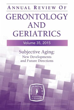 Cover Annual Review of Gerontology and Geriatrics, Volume 35, 2015