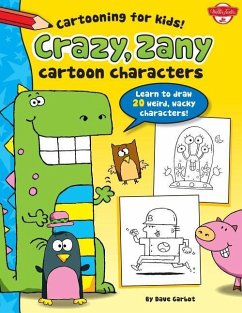 Crazy, Zany Cartoon Characters - Garbot, Dave