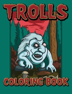 Cover Trolls Coloring Book