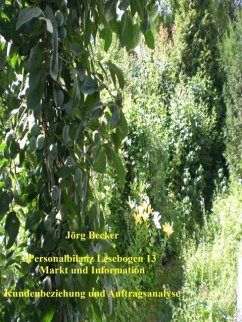 Cover Personalbilanz Lesebogen 13 Markt und Information (eBook, ePUB)