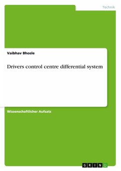 Drivers control centre differential system