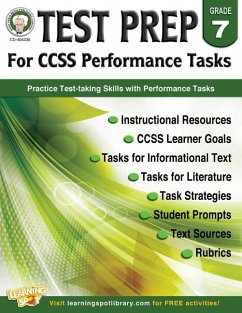 Test Prep for Ccss Performance Tasks, Grade 7 - Cameron; Craig