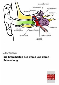 Die Krankheiten des Ohres und deren Behandlung - Hartmann, Arthur