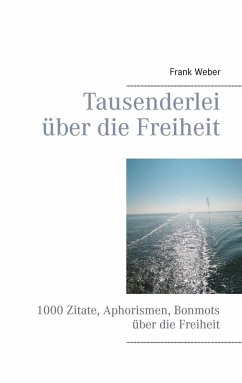 Cover Tausenderlei über die Freiheit (eBook, ePUB)