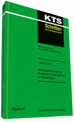 Cover Die Anerkennung des Scheme of Arrangement in Deutschland (KTS 46)