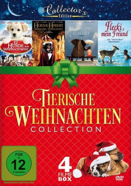 Tierische Weihnachten- 12 Hunde zum Weihnachtsfest - Mein Freund der kleine  … auf DVD - Portofrei bei bücher.de