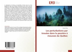 Les perturbations par trouées dans la pessière à mousses du Québec - Diop, Assane