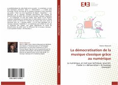 La démocratisation de la musique classique grâce au numérique - Meynand, Marion